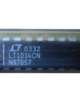 LT1014 LT1014DN LT1014CN DIP14脚 集成电路线性仪表放大芯片