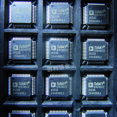 AD9767ASTZ AD9767AST 贴片LQFP-48 数模转换器14位 全新原装
