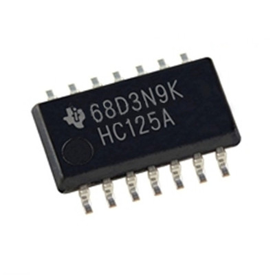 全新原装SN74HC125ANSR 丝印HC125A 贴片SOP14 5.2MM 逻辑芯片IC