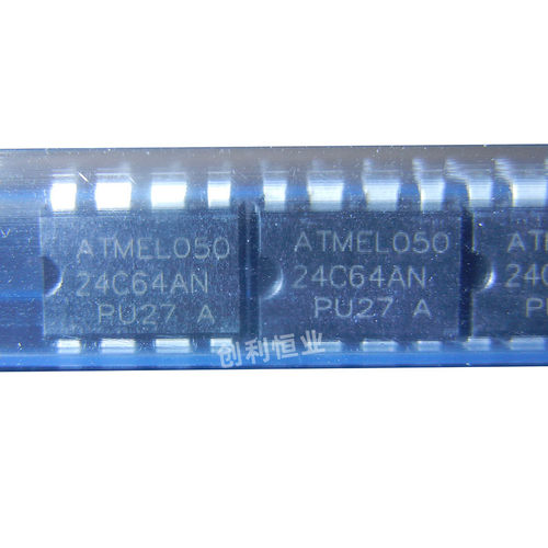 全新 AT24C64N 24C64AN 24C64 存储器/串口EEPROM 直插DIP8