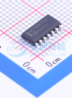 NCS20074DR2G 运算放大器 拆机贴片 可直拍 SOP-14封装 NCS20074G