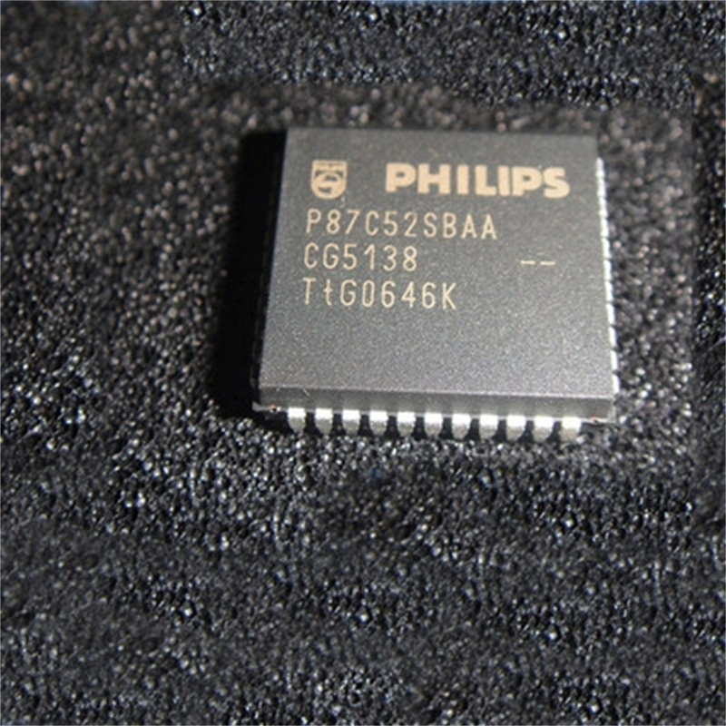 P87C52SBAA PLCC44 全新原装 正品芯片  P87C52