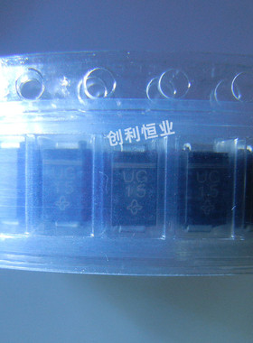 US1G-E3/61T 丝印UG 400V 1A SMA DO-214AC 贴片整流快恢复二极管