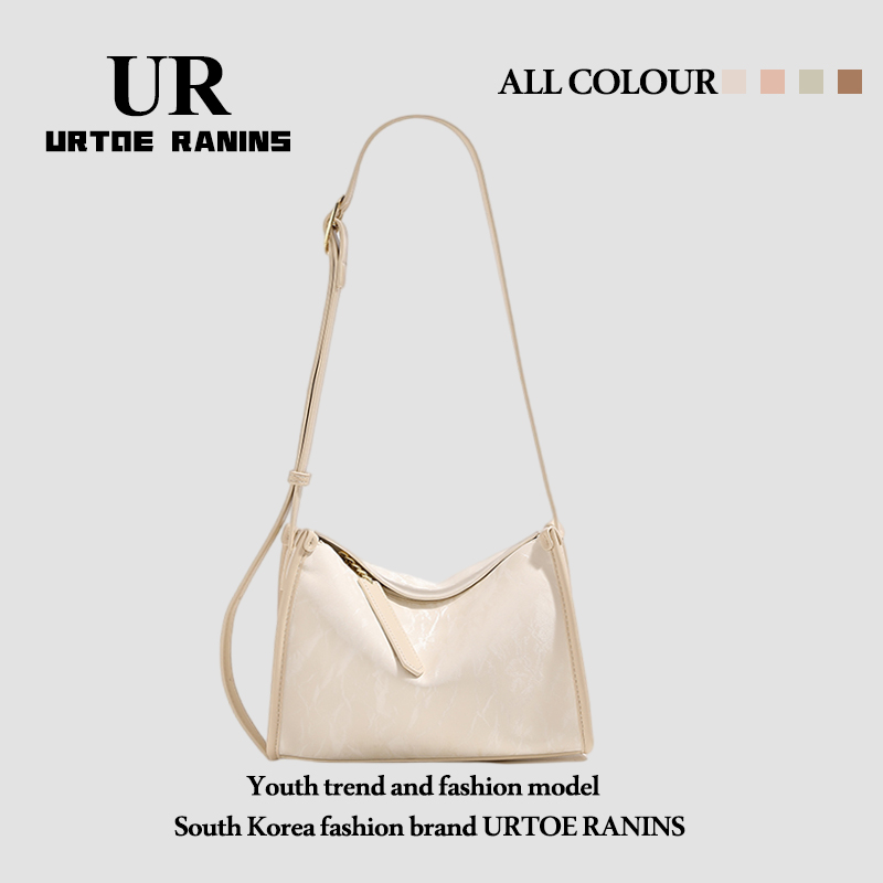 UR女包2025新款小众设计托特包百搭大容量通勤简约单肩斜挎腋下包