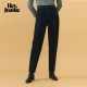 新款 女黑灰色冬季 HJ002第五大道锥形直筒牛仔裤 HeyJoanie