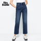 直筒九分裤 女2026年新款 子 HJ005土耳其棉牛仔裤 HeyJoanie