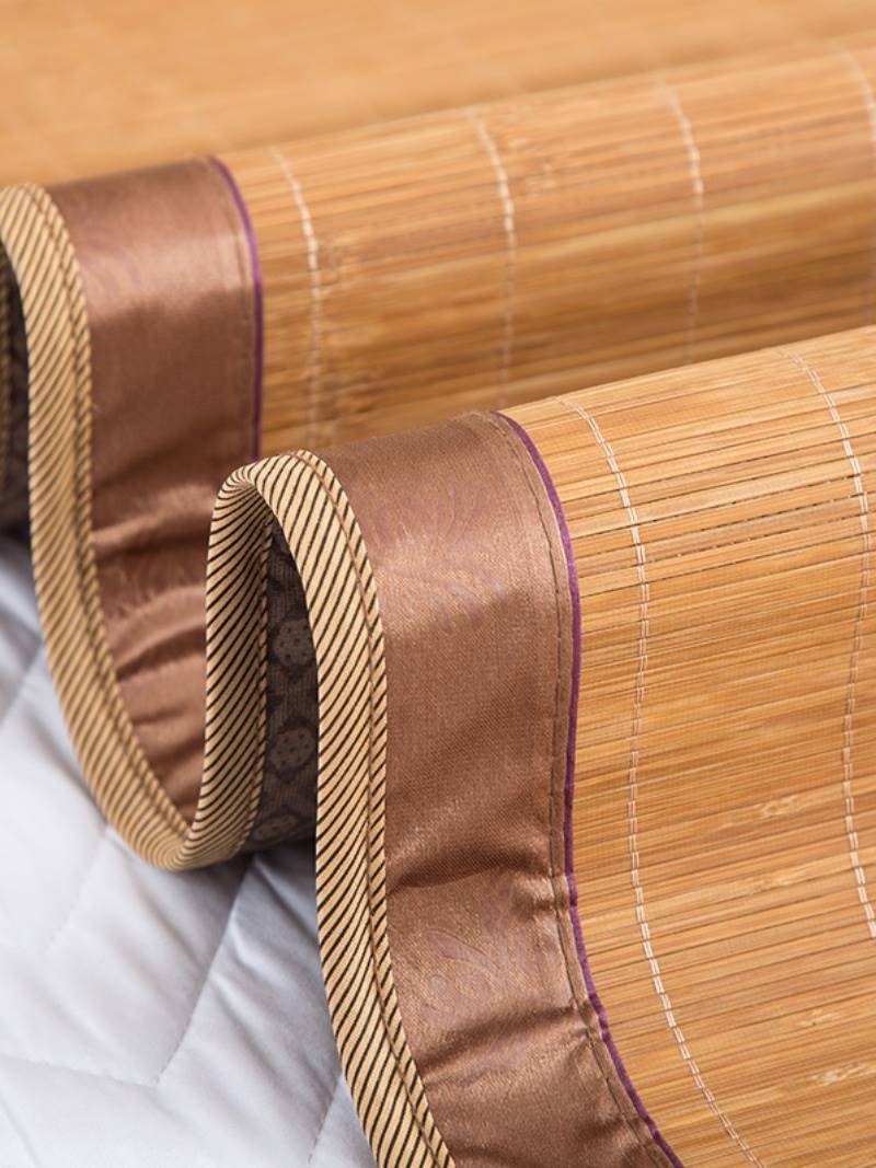 凉席竹席夏季双面草席定做尺寸2米宽席1米2席1.5m床直筒折叠席子