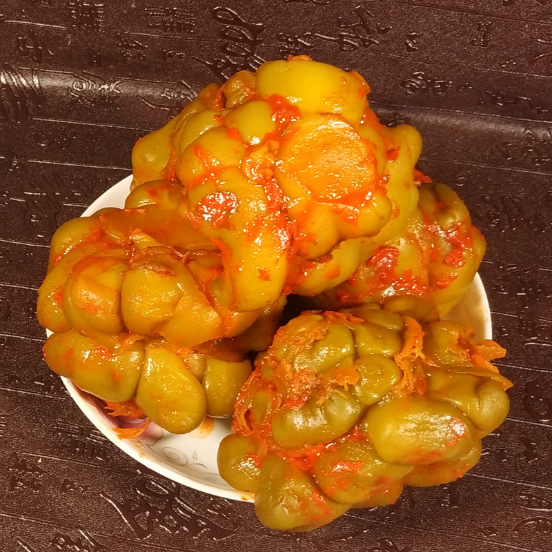 涪陵全形榨菜头9斤整箱全型榨菜头圆形榨菜五香榨菜头咸菜下饭菜