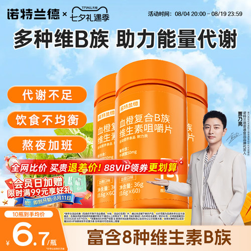 诺特兰德维生素B族咀嚼片
