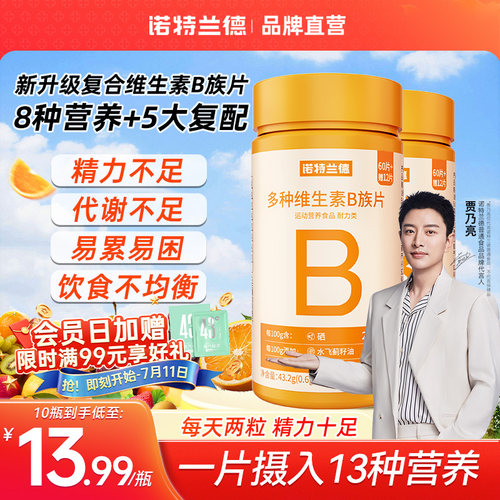 诺特兰德升级b族复合多种维生素