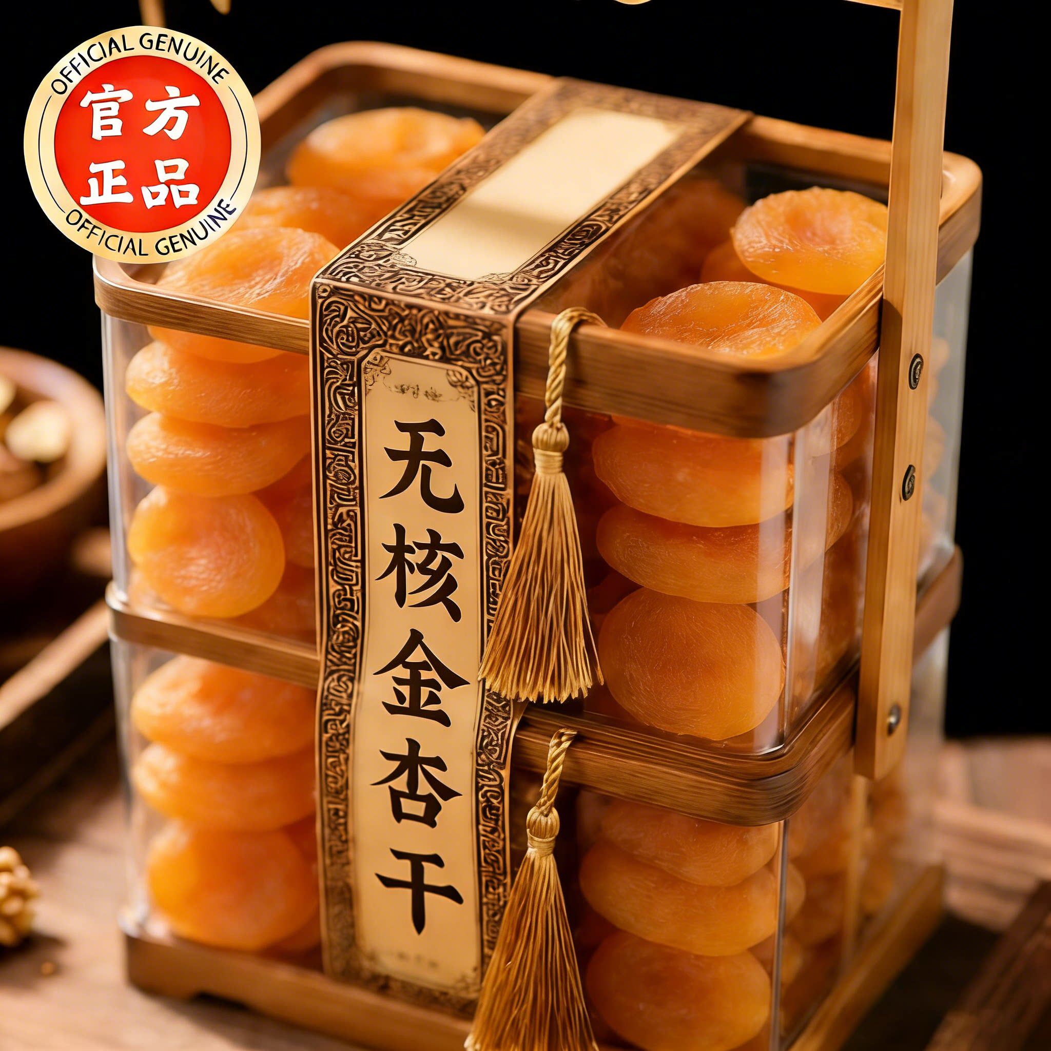 新疆杏干无添加天然特级无蔗糖独立包装官方旗舰店果脯蜜饯肉厚品