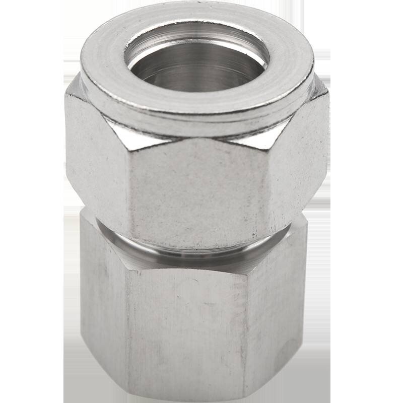 接式螺纹内套丝内.套不锈钢压力表接头接头直通管304卡内丝双卡