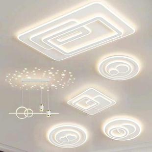 2025新款纯白卧室灯吸顶灯主卧现代简约大气客厅主灯吊灯中山灯具