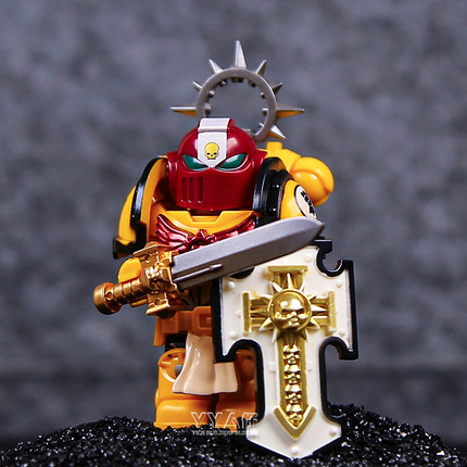 40k圣血玩具极限战锤拼装天使积木人仔战士老兵战士星际剑卫军团