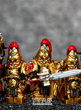 战锤40K帝皇禁军利刃勇士战棋暗源游戏第三方拼装人仔积木玩具男