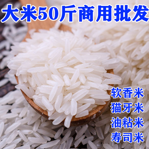 大米50斤商用米软香米餐饮专供米