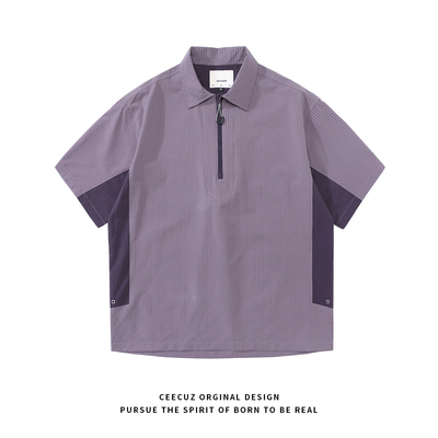 轻薄户外运动速干透气polo衫男女