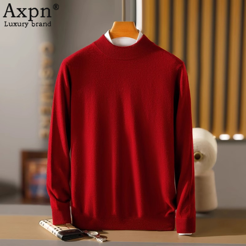 鄂尔多斯市100纯羊绒衫男本命年