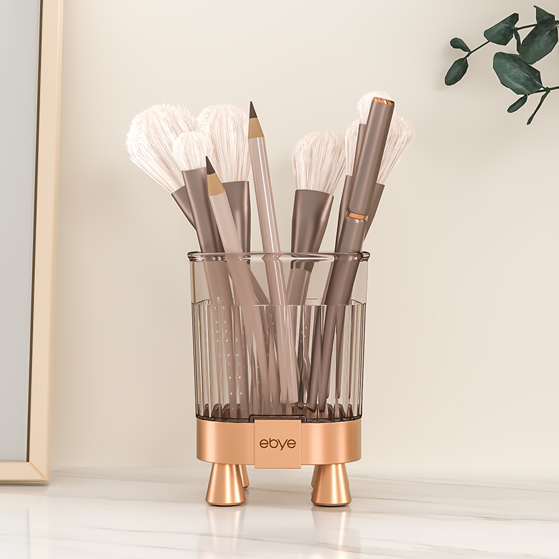 太空铝化妆刷笔筒收纳盒不生锈