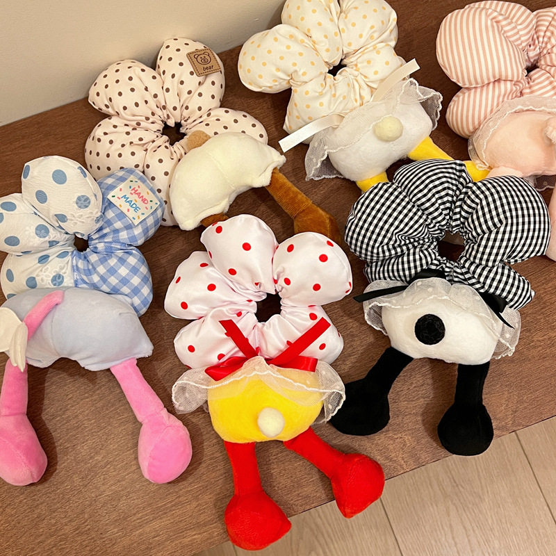 充棉发圈可爱波点花朵大肠圈2026新款女扎丸子头发绳韩系屁屁头饰,饰品/流行首饰/时尚饰品新,发饰,淘宝优惠券,粉丝福利购,淘宝优惠卷