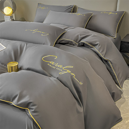 四件套高级感轻奢丝滑裸睡床笠款