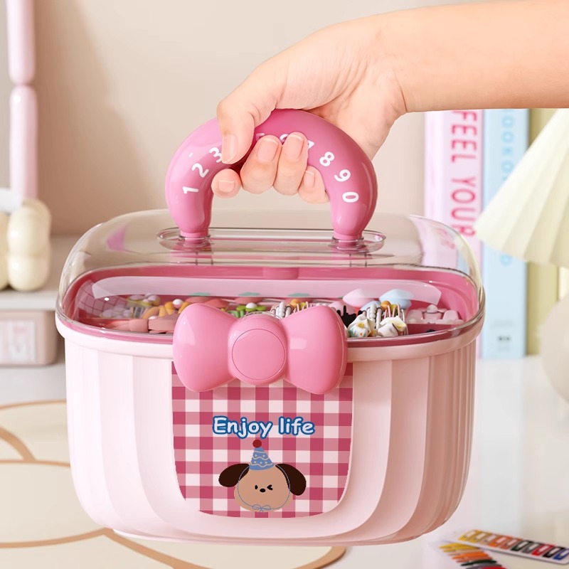 兒童發飾收納盒發卡發圈發箍發繩