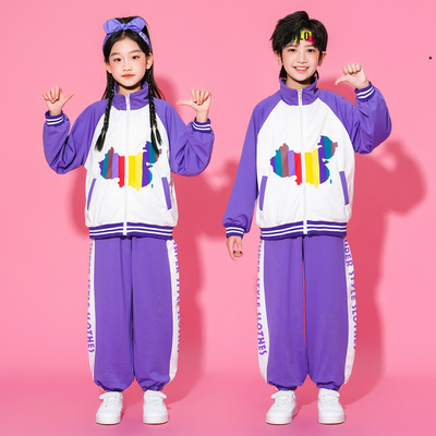 儿童啦啦队演出服运动会