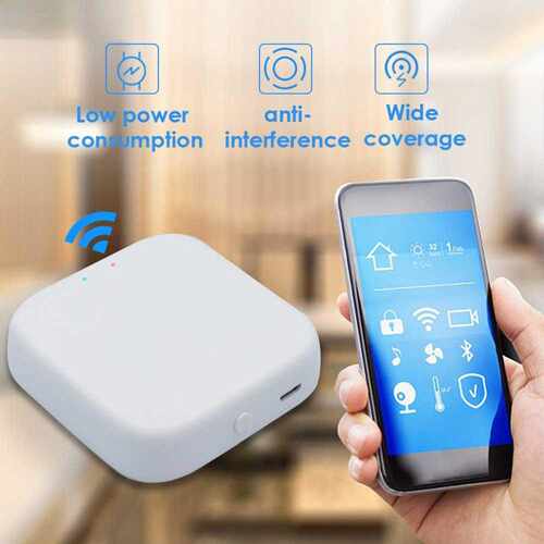 涂鸦方案智能网关蓝牙网关门禁系统WIFI无线网关远程开门