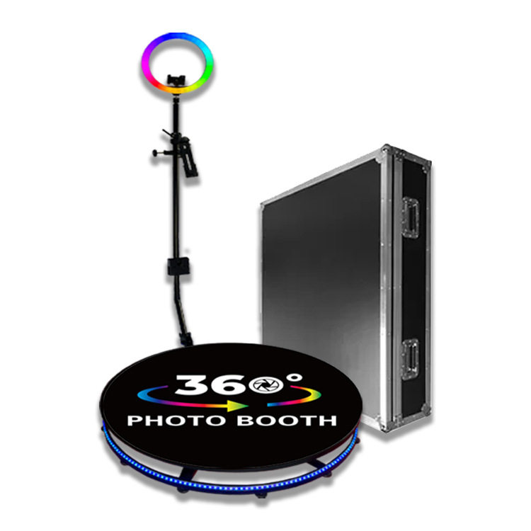 360度照相亭环绕拍摄台婚礼租赁360 photo booth旋转舞台
