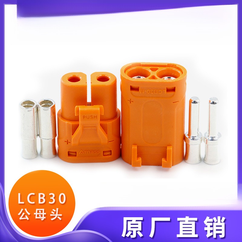 Amass艾迈斯LCB30-M/FPBPW插头带