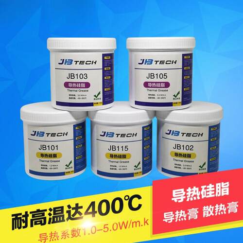 耐高温导热硅脂硅胶 CPU/LED散热硅脂 导热系数1.0-5.0 白/灰色