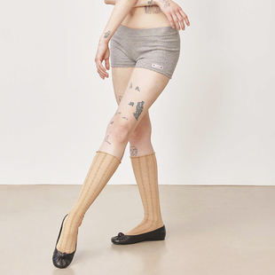 SCULPTOR毛针织短裤女秋冬25夏低腰显瘦麻花阔腿休闲裤外穿打底裤