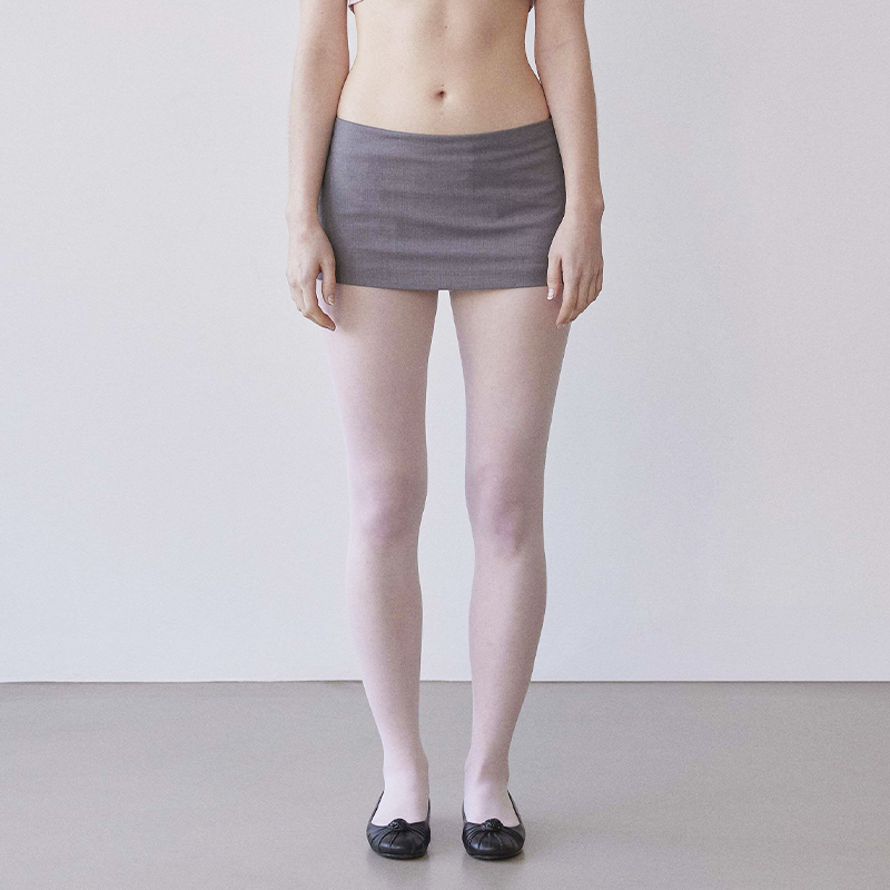 SCULPTOR女士灰色短裙