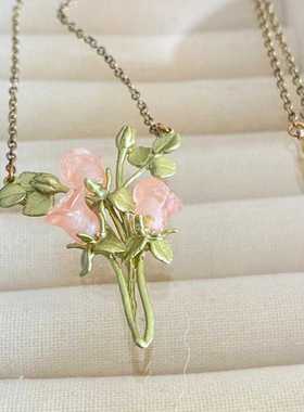 锁骨链送女生礼物配饰毛衣链小