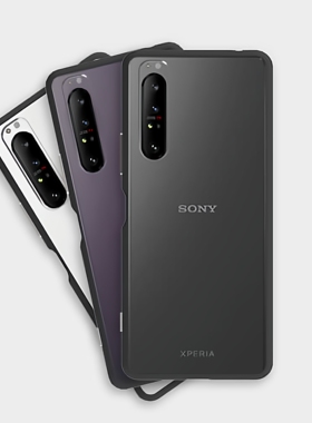 台湾DEVILCASE适用于SONY Xperia1ii恶魔防摔壳全包透明简约硅胶手机壳索尼马克兔XQ-AT52保护套手機殼