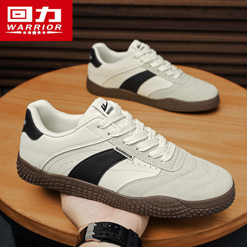 回力男鞋夏季2025新款旅游百搭休闲运动德训情侣潮鞋平底防滑板鞋