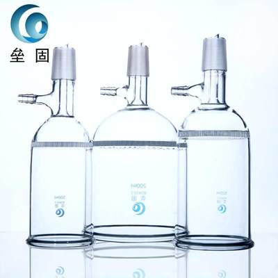 新品垒固具标口玻璃板抽滤漏斗100ml200ml250m500ml1000ml24标