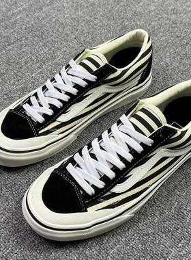 Sk8 Mid Reissue 中帮粉色紫色橙色黑白色男女鞋反毛皮休闲滑板鞋