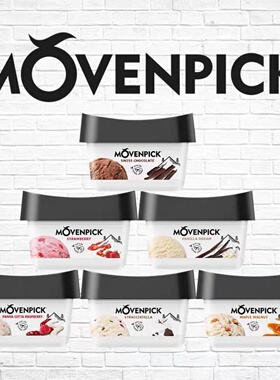 瑞士进口莫凡彼movenpick冰激淋100ml盒装多种口味香草冰淇淋雪糕
