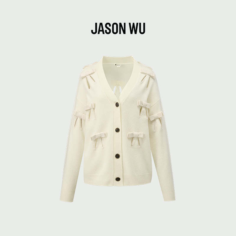 商场同款羊毛针织上衣jasonwu