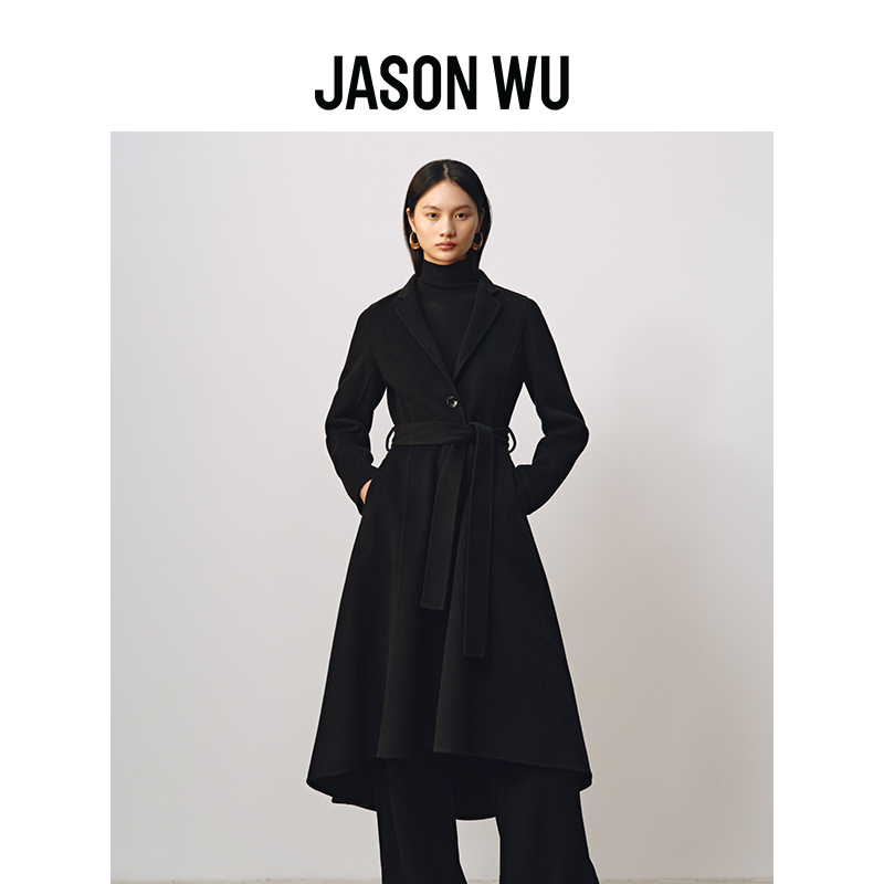 JASONWUA摆羊绒双面呢