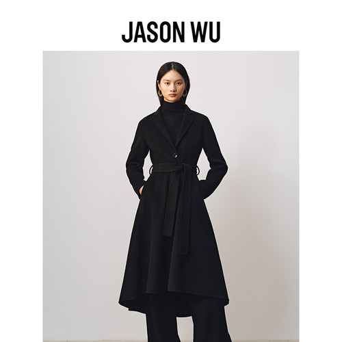 JASONWUA摆羊绒双面呢