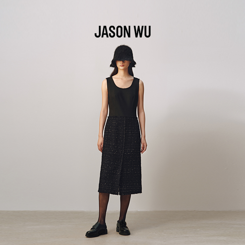 JASONWU通勤背心式连衣裙