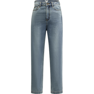 JASONWU香蕉裤长裤后腰皮标