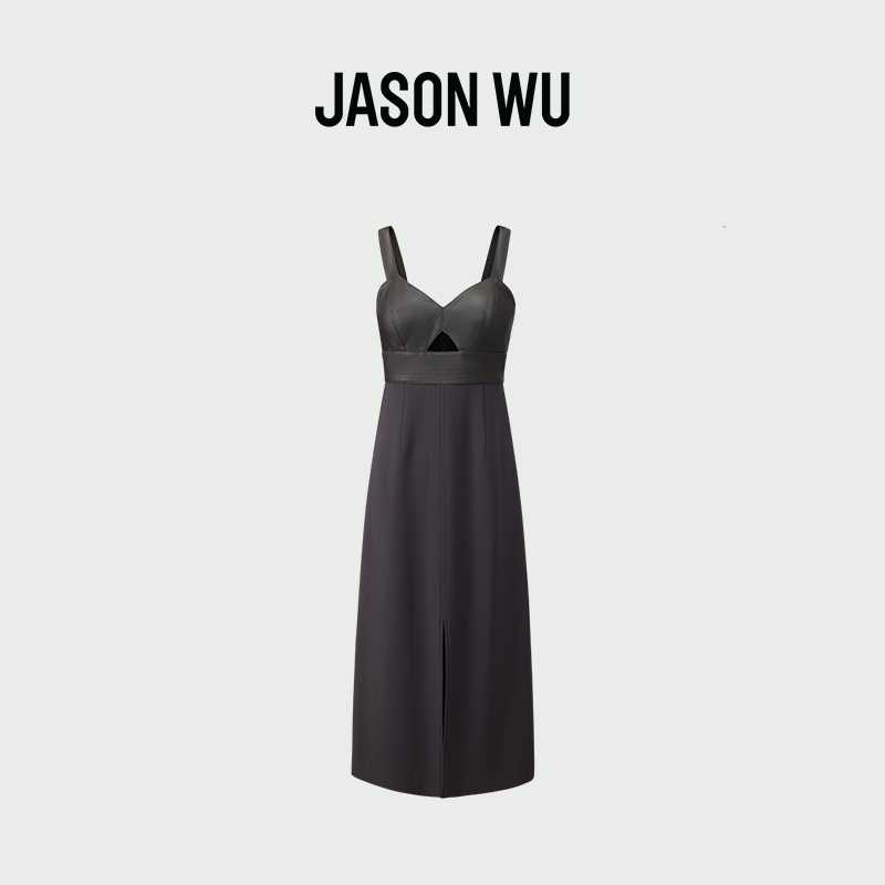 jasonwu皮革拼接皮革拼接