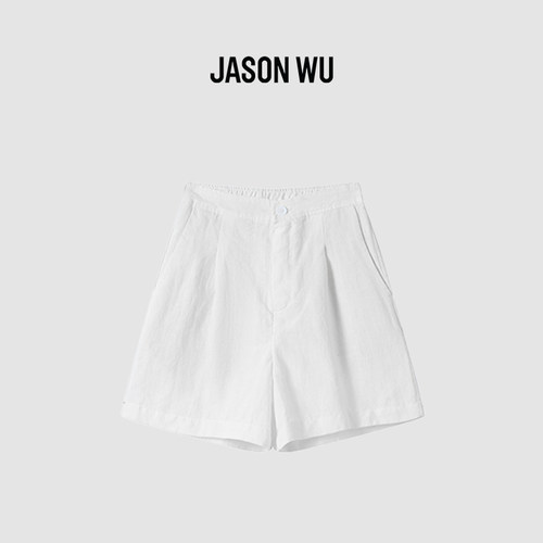 JASON WU-J系列100%汉麻百搭日常休闲短裤女
