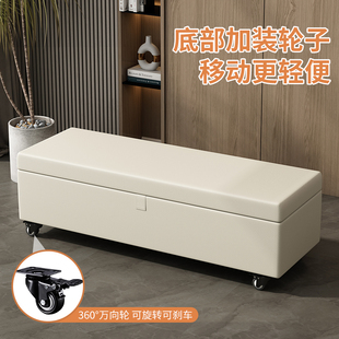 长条沙发箱子装放硅胶实体娃娃加锁加轮子隐私收纳盒私密储物箱柜