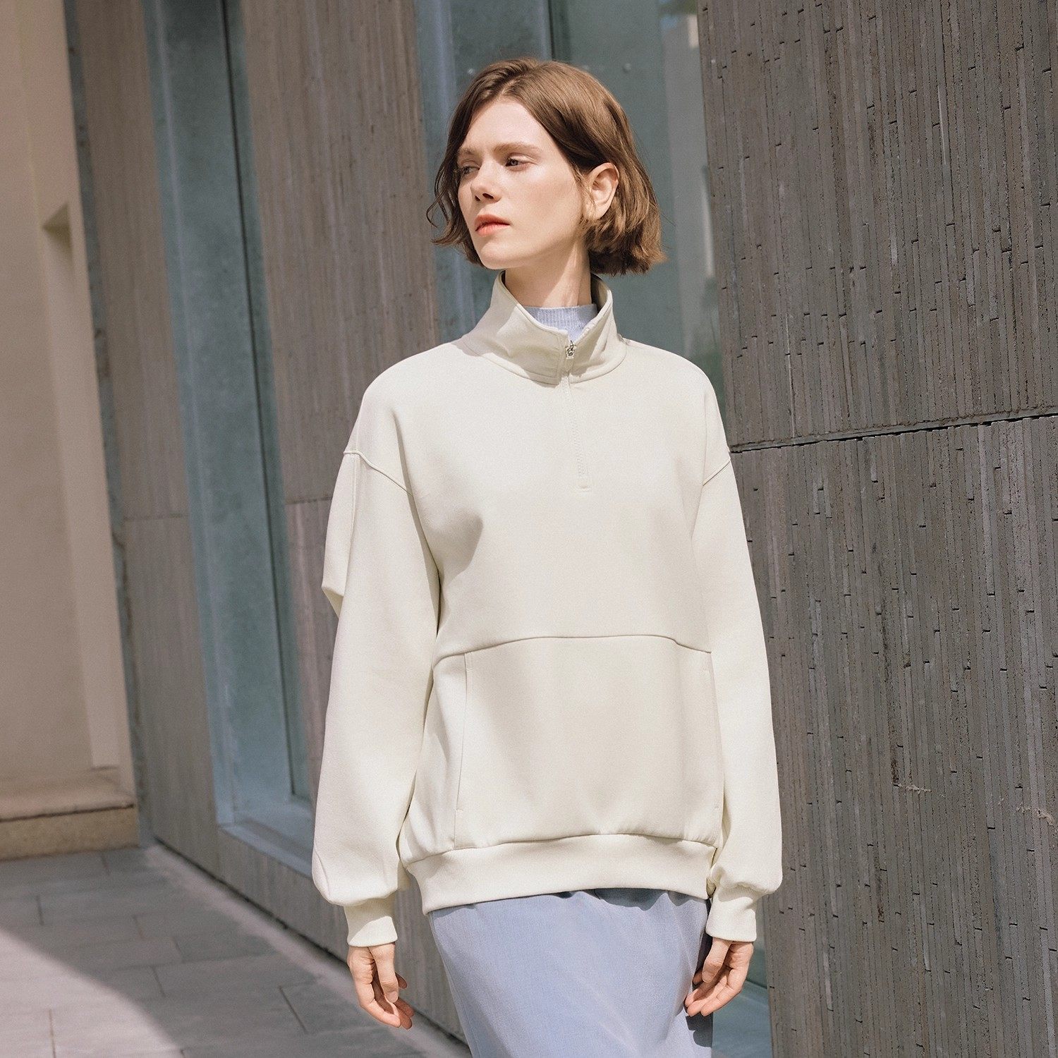 Skechers斯凯奇女士运动休闲卫衣