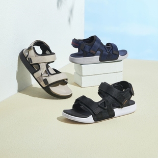 轻便237292 魔术贴男子时尚 Skechers斯凯奇夏季 机能风户外沙滩凉鞋