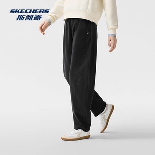 L425W074 宽松加绒针织休闲长裤 Skechers斯凯奇香蕉裤 女子秋冬款
